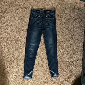 Super High Rise Jegging Crop American Eagle